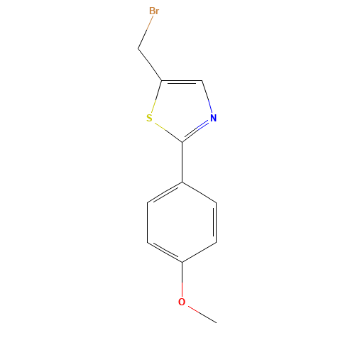 5-(bromomethyl)-2-(4-methoxyphenyl)-1,3-thiazole (CAS: 1204423-52-8) - Related Chemical Product