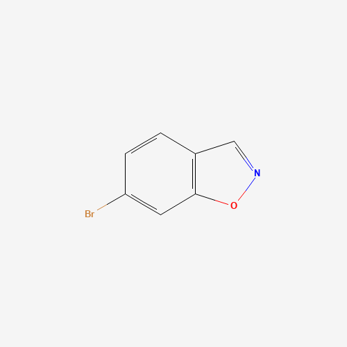 6-bromo-1,2-benzoxazole (CAS: 1060802-88-1) - Chemical Structure and Molecular Formula 