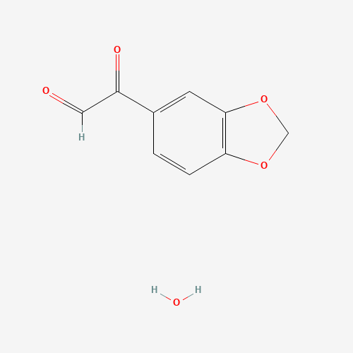 2-(1,3-benzodioxol-5-yl)-2-oxoacetaldehyde;hydrate (CAS: 362609-92-5) - Related Chemical Product