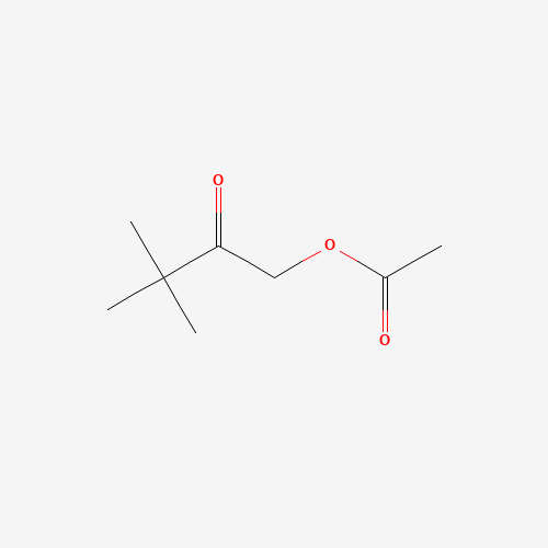 (3,3-dimethyl-2-oxobutyl) acetate (CAS: 38559-25-0) - Chemical Structure and Molecular Formula 