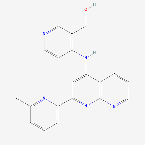 [4-[[2-(6-methylpyridin-2-yl)-1,8-naphthyridin-4-yl]amino]pyridin-3-yl]methanol (CAS: 1330532-14-3) - Related Chemical Product