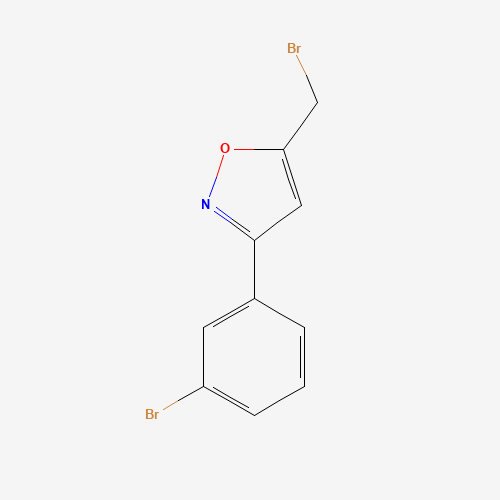 5-(bromomethyl)-3-(3-bromophenyl)-1,2-oxazole (CAS: 1158735-27-3) - Related Chemical Product