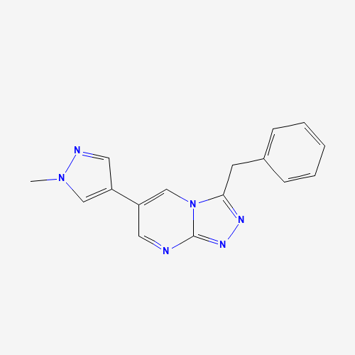 3-benzyl-6-(1-methylpyrazol-4-yl)-[1,2,4]triazolo[4,3-a]pyrimidine (CAS: 1231943-11-5) - Related Chemical Product