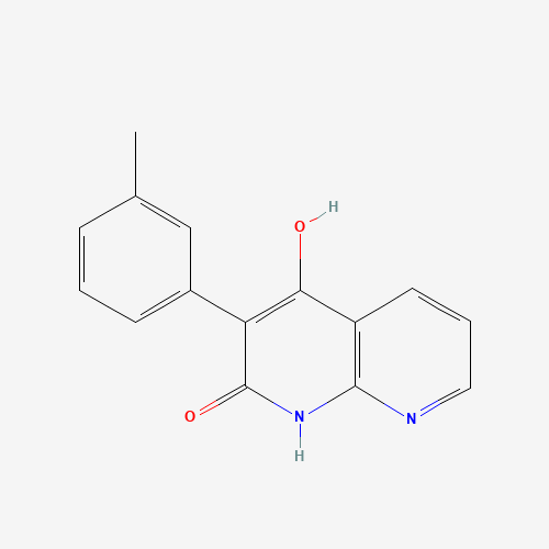 4-hydroxy-3-(3-methylphenyl)-1H-1,8-naphthyridin-2-one (CAS: 67862-31-1) - Related Chemical Product