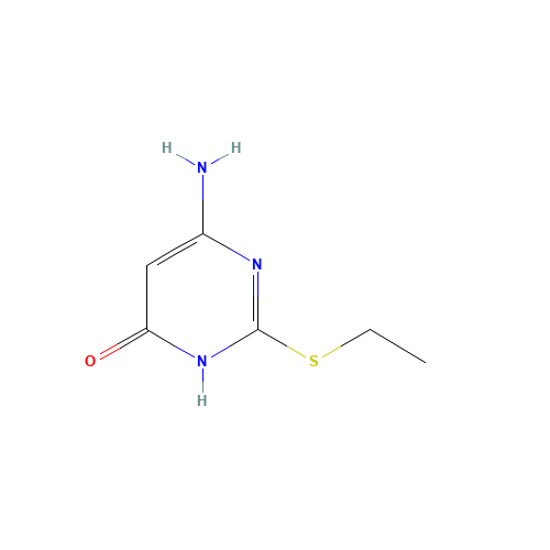6-amino-2-ethylsulfanyl-1H-pyrimidin-4-one (CAS: 37660-22-3) - Related Chemical Product