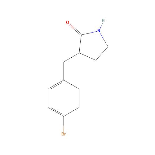 3-[(4-bromophenyl)methyl]pyrrolidin-2-one (CAS: 1199806-24-0) - Related Chemical Product
