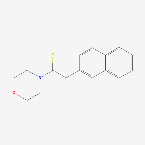 1-morpholin-4-yl-2-naphthalen-2-ylethanethione (CAS: 5399-06-4) - Related Chemical Product