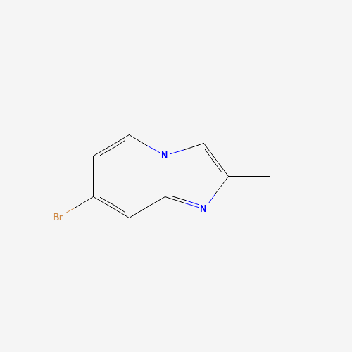 7-bromo-2-methylimidazo[1,2-a]pyridine (CAS: 1194375-40-0) - Chemical Structure and Molecular Formula 