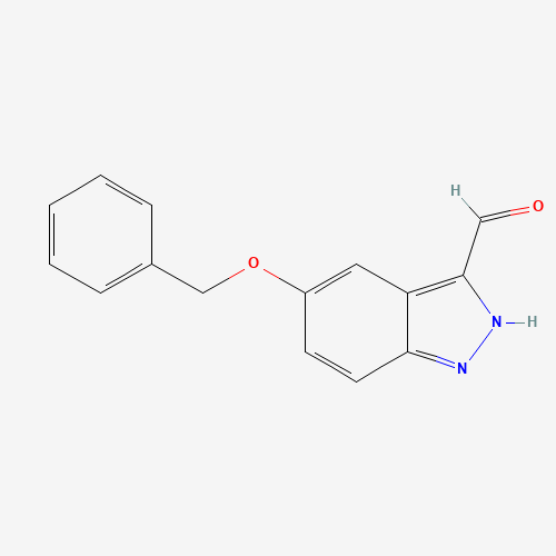 5-phenylmethoxy-2H-indazole-3-carbaldehyde (CAS: 885271-28-3) - Related Chemical Product