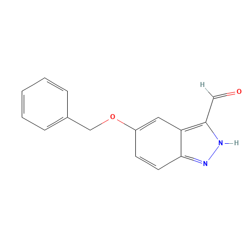 5-phenylmethoxy-2H-indazole-3-carbaldehyde (CAS: 885271-28-3) - Related Chemical Product