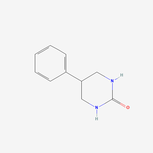 5-phenyl-1,3-diazinan-2-one (CAS: 343332-27-4) - Chemical Structure and Molecular Formula 