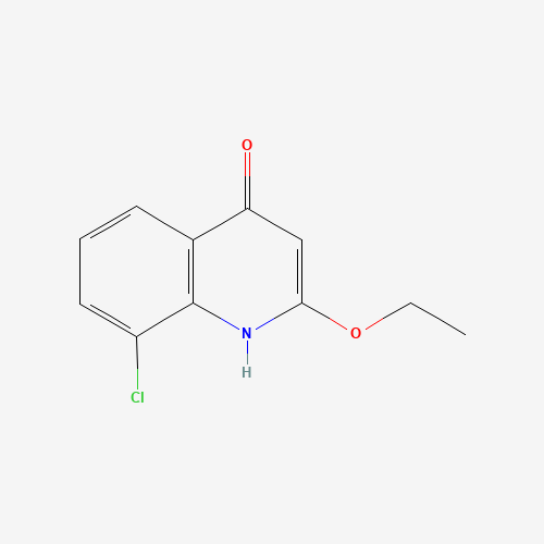 8-chloro-2-ethoxy-1H-quinolin-4-one (CAS: 861396-95-4) - Chemical Structure and Molecular Formula 