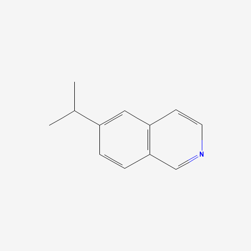 6-propan-2-ylisoquinoline chemical structure 6-propan-2-ylisoquinoline (CAS: 790304-84-6) - Chemical Structure and Molecular Formula