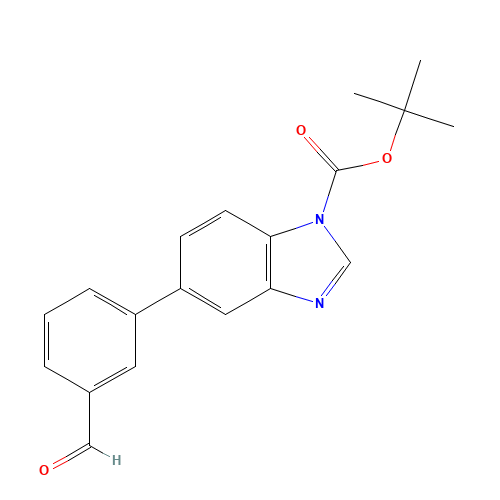tert-butyl 5-(3-formylphenyl)benzimidazole-1-carboxylate (CAS: 1008359-49-6) - Related Chemical Product
