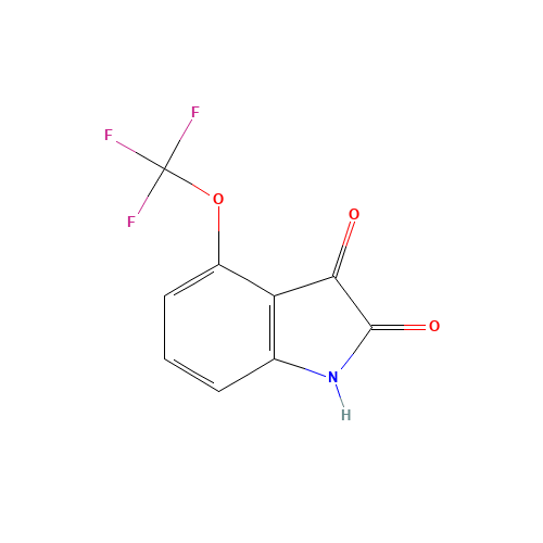 4-(trifluoromethoxy)-1H-indole-2,3-dione (CAS: 959236-54-5) - Related Chemical Product