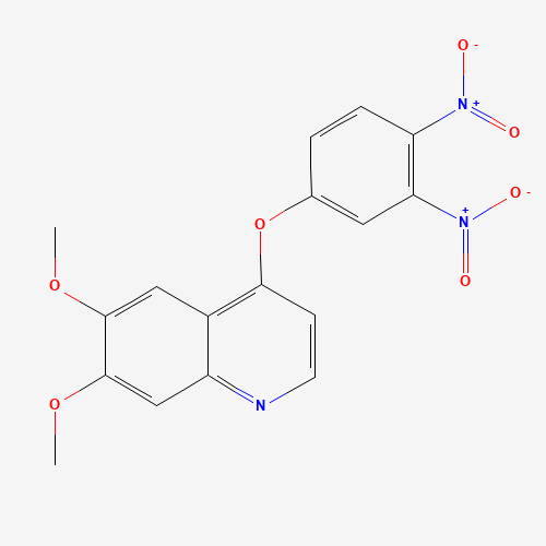 4-(3,4-dinitrophenoxy)-6,7-dimethoxyquinoline (CAS: 952490-56-1) - Related Chemical Product