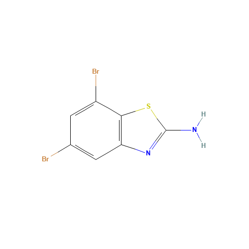 5,7-dibromo-1,3-benzothiazol-2-amine (CAS: 1000289-40-6) - Related Chemical Product