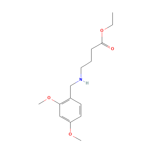 ethyl 4-[(2,4-dimethoxyphenyl)methylamino]butanoate (CAS: 1356353-65-5) - Related Chemical Product