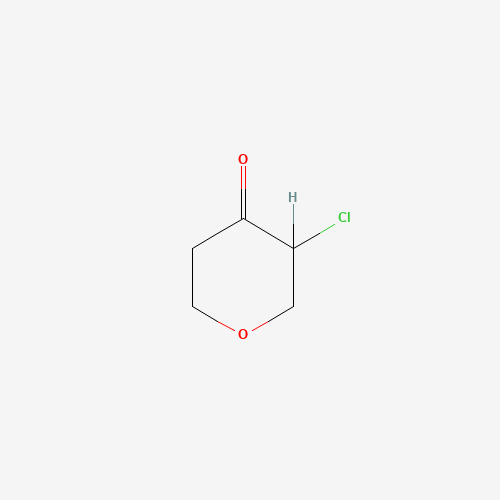 3-chlorooxan-4-one (CAS: 160427-98-5) - Chemical Structure and Molecular Formula 