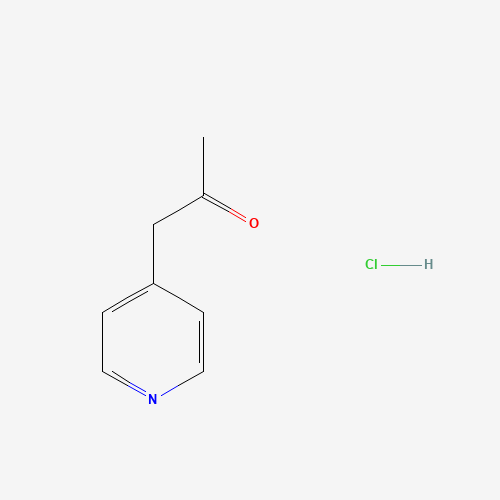 1-pyridin-4-ylpropan-2-one;hydrochloride (CAS: 70199-62-1) - Chemical Structure and Molecular Formula 