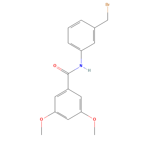 N-[3-(bromomethyl)phenyl]-3,5-dimethoxybenzamide (CAS: 1271734-88-3) - Related Chemical Product