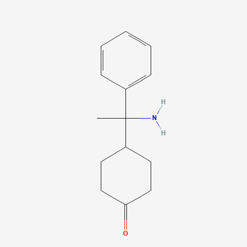 4-(1-amino-1-phenylethyl)cyclohexan-1-one (CAS: 1202008-76-1) - Related Chemical Product