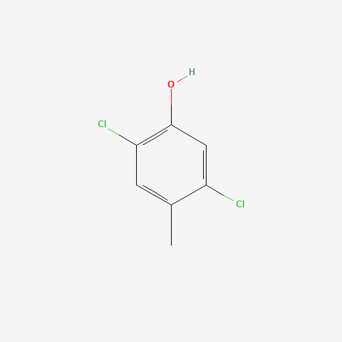 2,5-dichloro-4-methylphenol (CAS: 38946-60-0) - Chemical Structure and Molecular Formula 