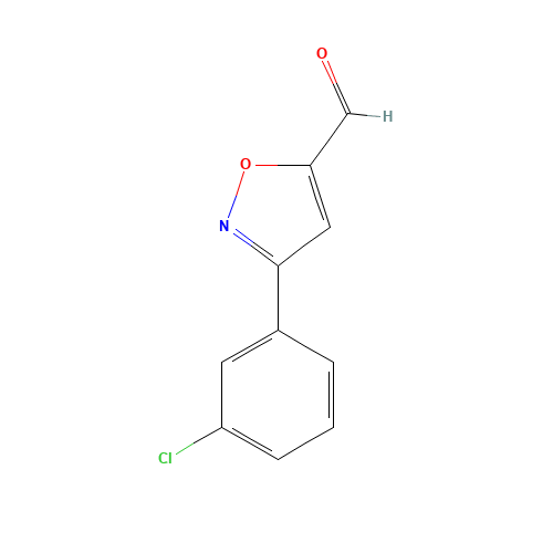 3-(3-chlorophenyl)-1,2-oxazole-5-carbaldehyde (CAS: 869496-60-6) - Related Chemical Product