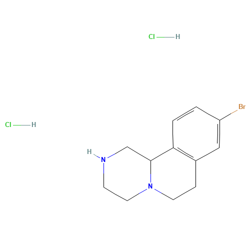 9-bromo-2,3,4,6,7,11b-hexahydro-1H-pyrazino[2,1-a]isoquinoline;dihydrochloride (CAS: 1188265-98-6) - Related Chemical Product