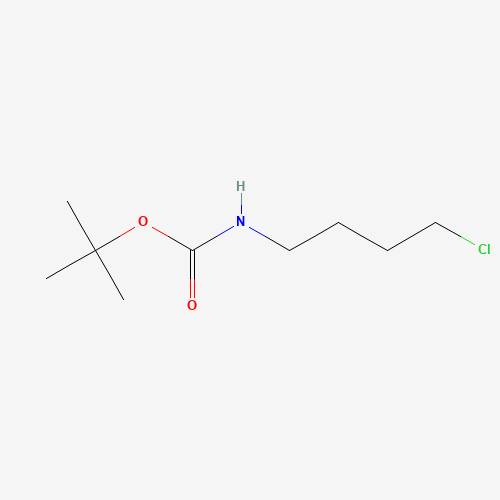 tert-butyl N-(4-chlorobutyl)carbamate (CAS: 95388-79-7) - Chemical Structure and Molecular Formula 