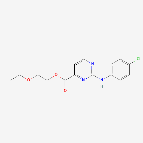 2-ethoxyethyl 2-(4-chloroanilino)pyrimidine-4-carboxylate (CAS: 1428558-35-3) - Related Chemical Product