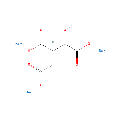 trisodium;1-hydroxypropane-1,2,3-tricarboxylate (CAS: 1637-73-6) - Related Chemical Product