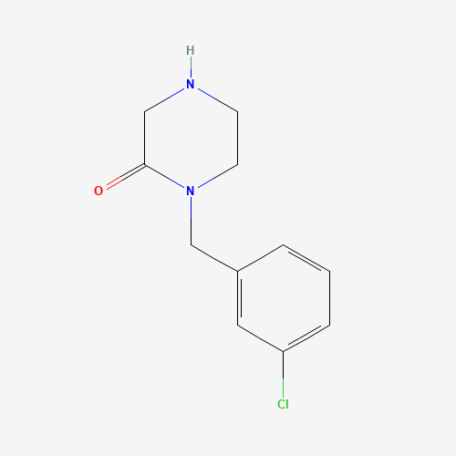 1-[(3-chlorophenyl)methyl]piperazin-2-one (CAS: 701208-30-2) - Related Chemical Product