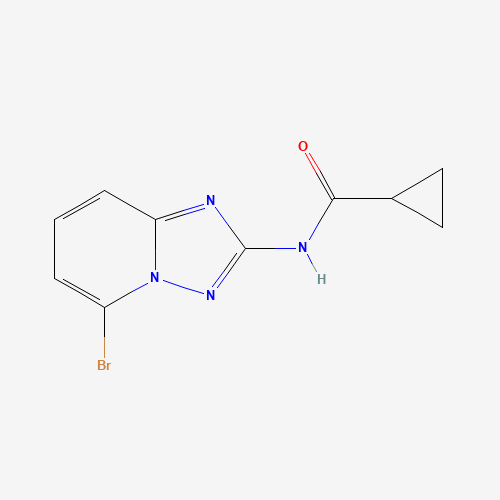 N-(5-bromo-[1,2,4]triazolo[1,5-a]pyridin-2-yl)cyclopropanecarboxamide (CAS: 1142943-96-1) - Related Chemical Product