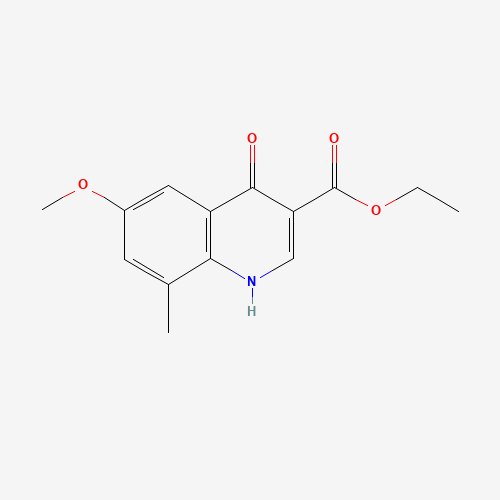 ethyl 6-methoxy-8-methyl-4-oxo-1H-quinoline-3-carboxylate (CAS: 384820-98-8) - Related Chemical Product