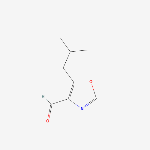 5-(2-methylpropyl)-1,3-oxazole-4-carbaldehyde (CAS: 1236366-19-0) - Related Chemical Product
