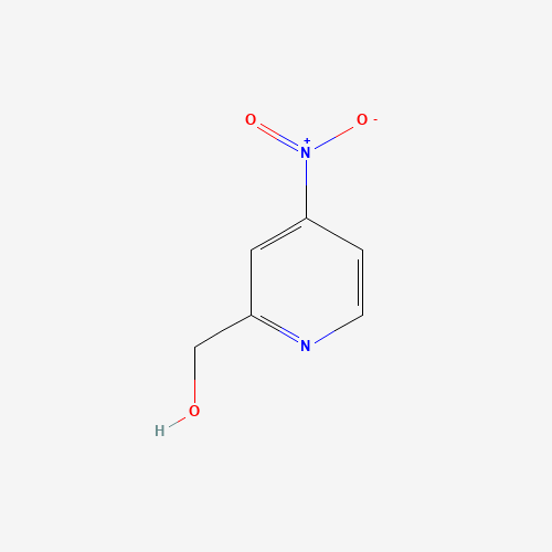 (4-nitropyridin-2-yl)methanol (CAS: 98197-88-7) - Chemical Structure and Molecular Formula 