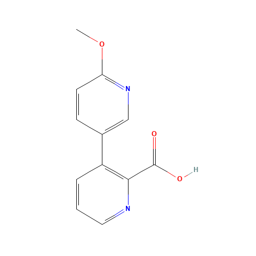 3-(6-methoxypyridin-3-yl)pyridine-2-carboxylic acid (CAS: 1223714-16-6) - Related Chemical Product