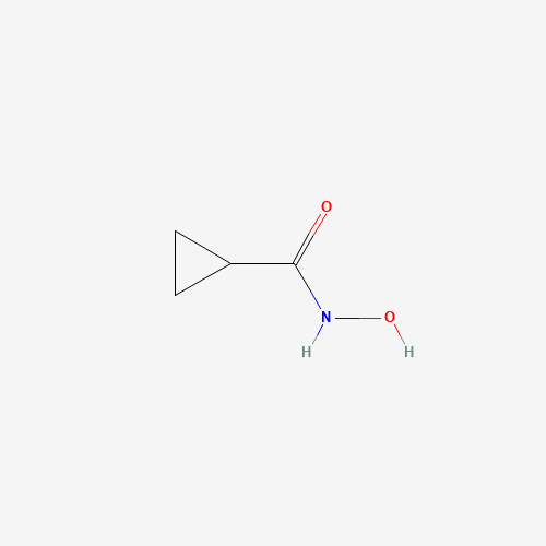 N-hydroxycyclopropanecarboxamide (CAS: 5687-86-5) - Chemical Structure and Molecular Formula 