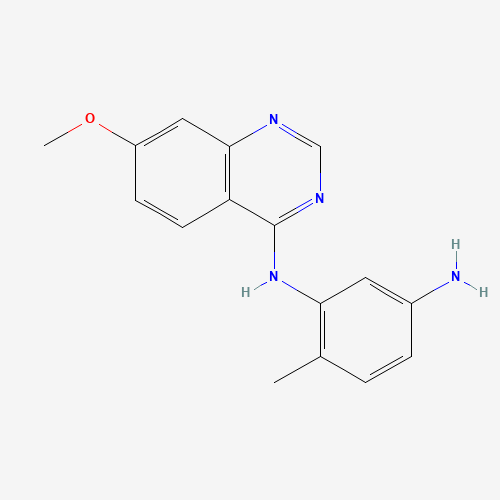 3-N-(7-methoxyquinazolin-4-yl)-4-methylbenzene-1,3-diamine (CAS: 942507-98-4) - Related Chemical Product