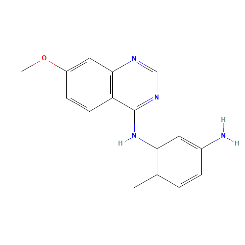 3-N-(7-methoxyquinazolin-4-yl)-4-methylbenzene-1,3-diamine (CAS: 942507-98-4) - Related Chemical Product