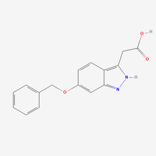 2-(6-phenylmethoxy-2H-indazol-3-yl)acetic acid (CAS: 885272-16-2) - Related Chemical Product