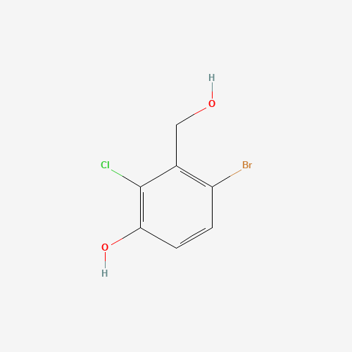 4-bromo-2-chloro-3-(hydroxymethyl)phenol (CAS: 1255206-92-8) - Related Chemical Product