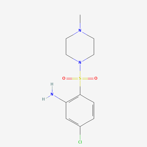 5-chloro-2-(4-methylpiperazin-1-yl)sulfonylaniline (CAS: 13723-48-3) - Related Chemical Product