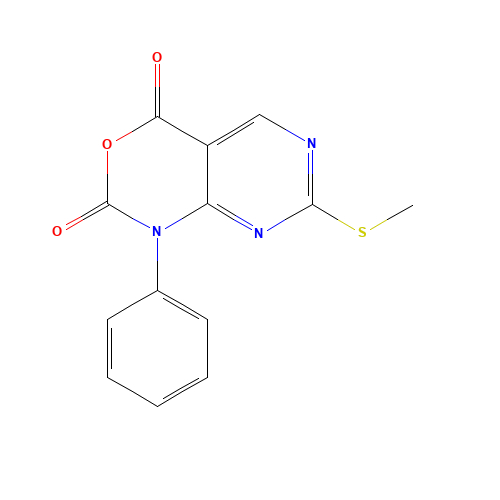 7-methylsulfanyl-1-phenylpyrimido[4,5-d][1,3]oxazine-2,4-dione (CAS: 1253789-66-0) - Related Chemical Product