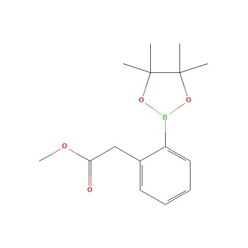 methyl 2-[2-(4,4,5,5-tetramethyl-1,3,2-dioxaborolan-2-yl)phenyl]acetate (CAS: 956229-86-0) - Related Chemical Product
