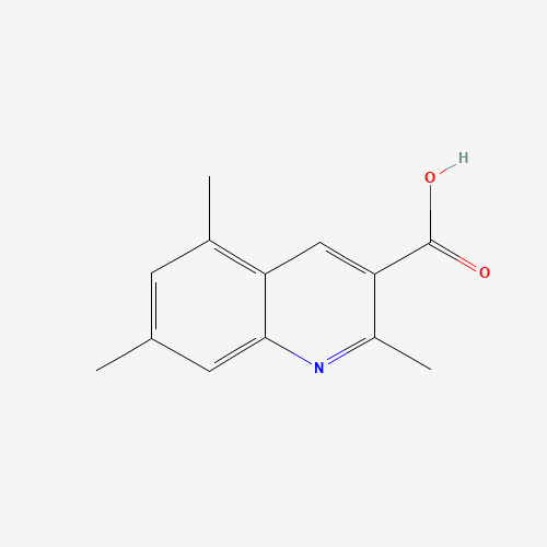 2,5,7-trimethylquinoline-3-carboxylic acid (CAS: 948290-95-7) - Related Chemical Product
