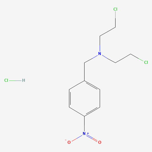 2-chloro-N-(2-chloroethyl)-N-[(4-nitrophenyl)methyl]ethanamine;hydrochloride (CAS: 40136-95-6) - Related Chemical Product