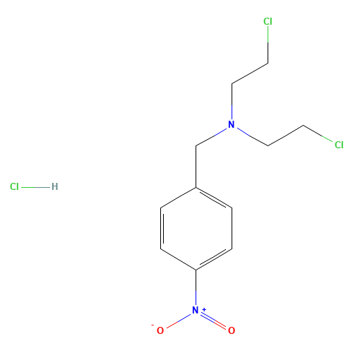 2-chloro-N-(2-chloroethyl)-N-[(4-nitrophenyl)methyl]ethanamine;hydrochloride (CAS: 40136-95-6) - Related Chemical Product