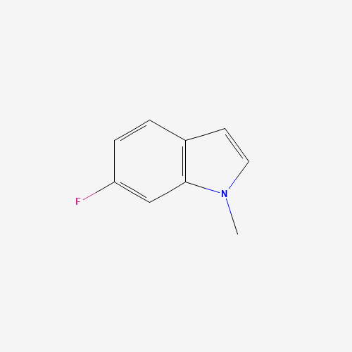 6-fluoro-1-methylindole (CAS: 441715-92-0) - Chemical Structure and Molecular Formula 